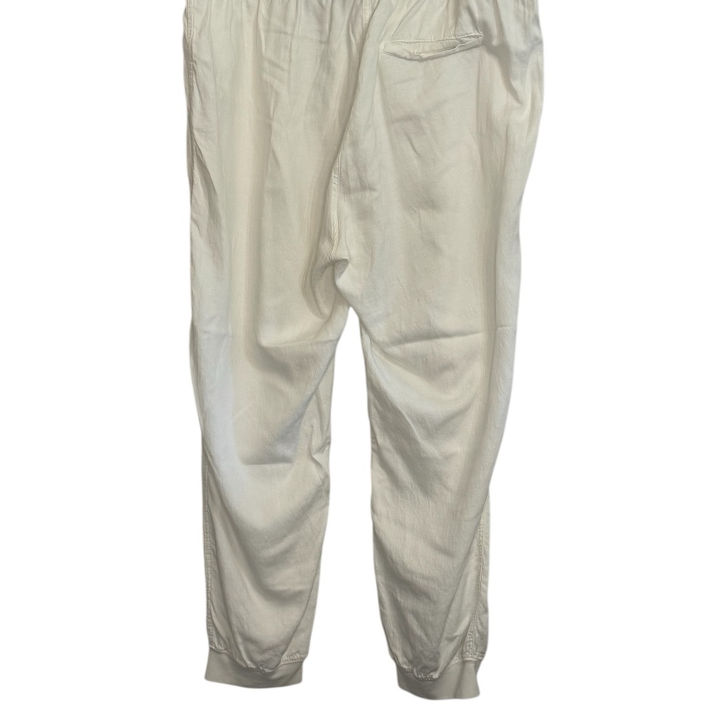FAHERTY Women’s Arlie Jogger White Size XXL Tencel Linen Cotton - Picture 4 of 16